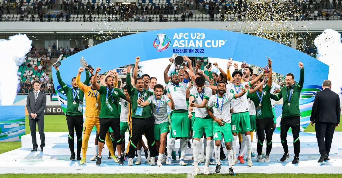Thắng thuyết phục Uzbekistan, Saudi Arabia vô địch "tuyệt đối" ở U23 châu Á 2022